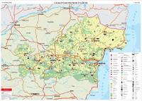 Карта на България - Североизточен район: Стопанство