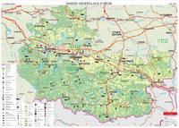 Карта на България - Южен централен район: Стопанство