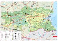 Карта на България - Югоизточен район: Стопанство