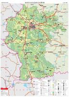 Карта на България - Югозападен район: Стопанство