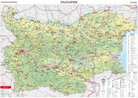 Карта на България - Стопански райони