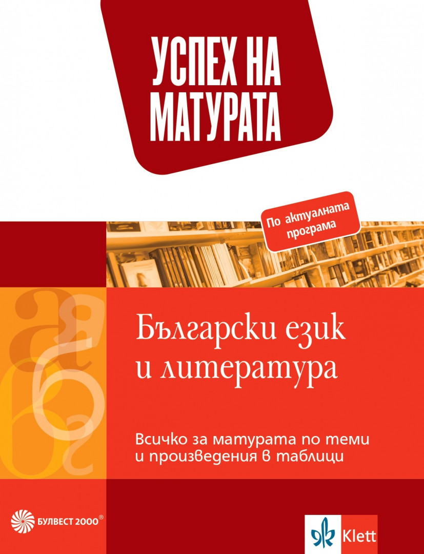 Успех на матурата по БЕЛ. Всичко за матурата по теми и произведения в таблици