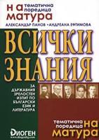 Всички знания за Държавния зрелостен изпит по български език и литература