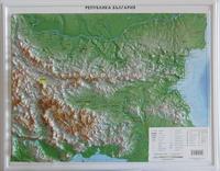Релефна карта на България