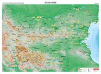Карта на България - Културни и природни забележителности