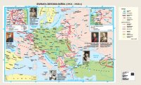 Първата световна война (1914 – 1918 г.) - стенна карта