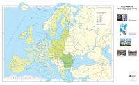 Интеграция на европейските държави (1973 - 2013) - стенна карта