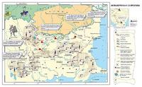 Съпротива на българите срещу османската власт XV - XVII в. - стенна карта