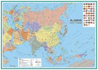 Карта на Азия - Политическа