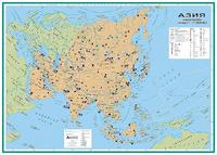 Карта на Азия - Стопанство