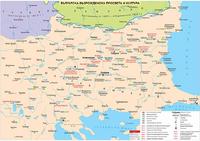 Българска възрожденска просвета и култура - стенна карта
