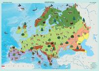 Карта на Европа - Природни зони