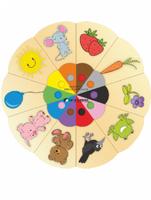 Магически кръг на цветовете за всички възрастови групи (автодидактична игра)