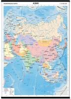 Карта на Азия - Политическа