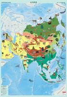 Карта на Азия - Природни зони