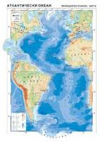 Природогеографска карта на Атлантическия океан