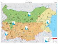 Карта на България - Води