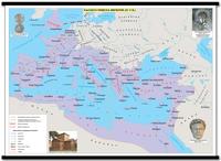 Късната Римска империя (IV - V век) - стенна карта