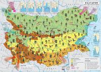 Карта на България - Климат, води, растения и животни 