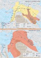 Вавилонско и Асирийско царство / Нововавилонско царство - стенна карта
