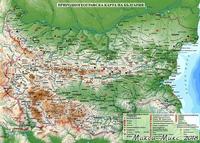Природногеографска карта на България Природногеографска карта на света