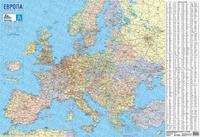 Пътна карта на Европа - стенна