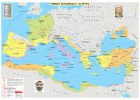 Римската република (II - I в. пр. Хр.) - стенна карта