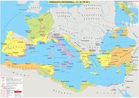 Римската република (VI - I в. пр. Хр.) - стенна карта
