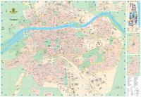 Карта на Пловдив - стенна